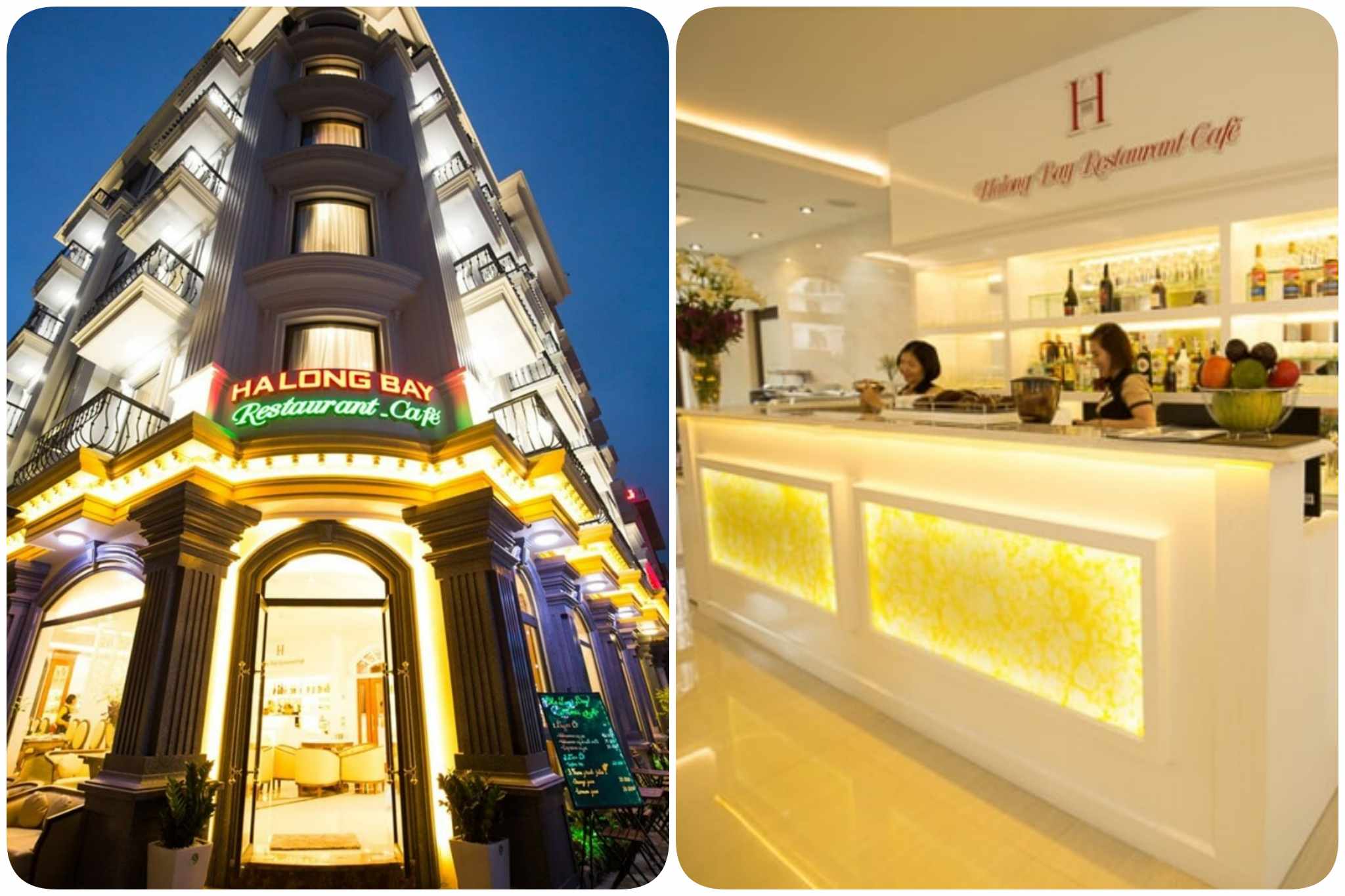 Lối thiết kế sang trọng của nhà hàng